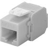 Goobay Frutto Keystone Intellinet RJ45 Cat6A UTP 500MHz Grigio