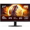Aoc Monitor Led 27'' Aoc 27G4ZRE Full HD 1920x1080 1ms classe E Nero Rosso [27G4ZRE]