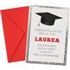 ICE TOYS biglietto auguri laurea formato 17 x 12 cm con rilievo made in Italy(Stile 2)