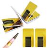 DAQIEPIN Rotolo Cartine Oro 100 Pezzi Nail Art Per Ricostruzione Allungamento Sagome per Unghie Extension model for professional UV gel nail