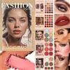 BrilliantDay Palette per Trucco a Forma di Libro, A Lunga Durata E Compatto, 67 Colori Palette Per Il Trucco Completo Del Viso Con Ombretti, Lucidalabbra, Fard, Illuminanti, Kit per il trucco da viaggio