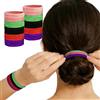 Dtenlur 60 Pz Elastici per Capelli Anti-pidocchi, Elastici per Capelli Colorati Contenenti Oli Essenziali, Elastico Anti-pidocchi Prevenzione Pidocchi, Elastico Capelli Prevenzione Pidocchi Bambini