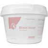 Fatima's Garden Sapone Nero con Olio di Rosa - Esfoliante Naturale, 450g