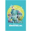 Grupo Erik Poster Monsters & Co. - Poster da Parete 61 x 91,5 cm con Carta Lucida e Incorniciabile, Colori Brillanti | Disney Licenza Ufficiale