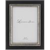Lawrence Frames Black with Burnished Silver Composite Cornice, Silver, 5 by 7-inch