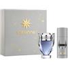 Paco Rabanne Invictus - Eau De Toilette 100 Ml + Deodorante Spray 150 Ml