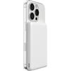 Belkin BoostCharge Batterie Externe Magnétique 5000mAh, Chargeur Portable Fin Avec Anneau Magnétique Et Port USB-C, Power Bank pour iPhone, Galaxy, Pixelsnap, iPad, Tablette, Câble USB-C Inclus, Blanc