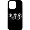 Street Graffiti Urban City Style 3 Chimp Custodia per iPhone 15 Pro Max Tre scimmie sagge | Stencil Art - Speak See Hear No Evil