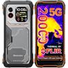 Blackview Xplore 1 Pro 5G Rugged Smartphone Termografia, 20000mAh/55W, 48(16+32)GB+512GB/2TB TF, Dimensity 7050 Telefono Indistruttibile Android 15, 6.78 120Hz 2.4K, 64MP+50MP, IP68/IP69K/OTG/NFC/GPS
