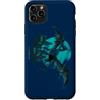 Harry Potter Custodia per iPhone 11 Pro Max Harry Potter Thestral Flies Over Hogwarts