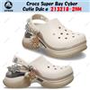 Crocs Super Bay Cyber Cutie Dulcé 213218-2NM taglia unisex