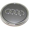 Audi Coprimozzo (1 pezzo) Copertura del mozzo Coprimozzo per cerchi in lega grigio metallizzato 8T0601170A7ZJ