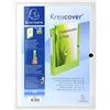 Exacompta Kreacover PP Press Box di filettatura, A4, 40mm Spine - Clear