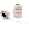 Alevar 26x12 Blister 10 Rotoli Etichette per Prezzatrice, Bianco Permanente, 1.000 Etichette per Rotolo, Totale 10.000 Etichette