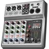 Does not apply Audio Mixer, Console Di Mixaggio Con Scheda Audio Digitale a 5 Canali USB Blueto
