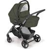 Cam Trio Fluido Easy 963 VERDE Telaio Grigio Carrozzina Passeggino Ovetto e Borsa