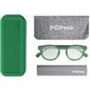 L10 POPME GLASSES FOREST GREEN +3