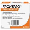 Frontline Frontpro3 compresse masticabili cane > 4-10kg