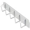ROLINE 19-Zoll Rangierpanel 2 HE, 85x60mm grau