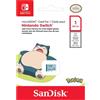 SANDISK Scheda microSD SanDisk Pokemon Relaxo da 1 TB per Nintendo Switch