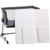 Rosa Prima Infanzia Cuscino Traspirante per Culla Co-Sleeping 28 x 40 cm