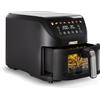 Slimfry Airfryer, 8L Capacità, 2000W, 8 Programmi, Display Touchscreen Digitale,