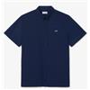 Lacoste Camicia M/M Regular Fit Botton Down Blu Marine Uomo