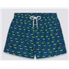 Sundek Levin Boardshort Navy Stampa Pesci Uomo