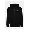Jordan Jdb Mj Brooklyn Ft Fz Hoodie Felpa Zip Capp Nera Junior