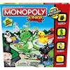 Monopoly Hasbro Gaming A6984594 - Monopoly Junior, Gioco per bambini, Multicolore, 5 anni+ [Versione Tedesca] [Esclusivo Amazon]