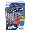 Hasbro Gaming 4 vince compatto, gioco portatile per 2 giocatori, gioco da viaggio per bambini, divertimento ovunque