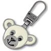 Prym Tiretto per zip per bambini, orsetto, protezione antiruggine