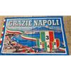 bandiera napoli senza asta 145x95 cm Quarto scudetto 4 tifoso Maradona grazie