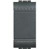 BTicino SL4003NF FP LL Deviatore 1P 16A 1 m, Antracite, 1 Pezzo