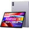 Wainyok Tablet Android 14 da 11 pollici con slot SIM: 4G LTE 5G WiFi