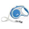 flexi guinzaglio New Comfort M, cinghia 5m, max. 25kg, blu