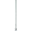 Alberts 700225 Palo universale, saldato direttamente contro la piastra, da avvitare, lunghezza 1150 mm, palo 30 x 30 mm