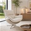 Andrea Bizzotto Poltrona Girevole Armela Beige