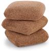 Andrea Bizzotto Pouf Antara Effetto Bouclè H45 cm Terracotta