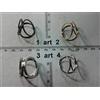 artigianali 1 ferma foulard 3 anelli a scomparsa attacco foulard artigianale made in italy