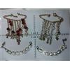 artigianale 1 bracciale metal pendenti perle pietre scegli artigianale vintage bracelet b14