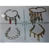 artigianale 1 bracciale metal pendenti perle pietre scegli artigianale vintage bracelet b14