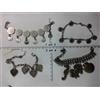 artigianale 1 bracciale metal pendenti perle pietre scegli artigianale vintage bracelet b14