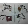 artigianale collana e ciondolo MURRINE MURANO VETRO italy artigianale vintage necklace b10