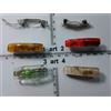 artigianali 1 fermacapelli vetro e murrine murano glass artigianale vintage clips hairh b99