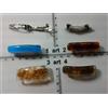artigianali 1 fermacapelli vetro e murrine murano glass artigianale vintage clips hairh b99
