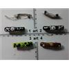 artigianali 1 fermacapelli vetro e murrine murano glass artigianale vintage clips hairh b99