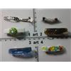 artigianali 1 fermacapelli vetro e murrine murano glass artigianale vintage clips hairh b99
