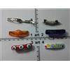artigianali 1 fermacapelli vetro e murrine murano glass artigianale vintage clips hairh b99