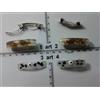 artigianali 1 fermacapelli vetro e murrine murano glass artigianale vintage clips hairh b99